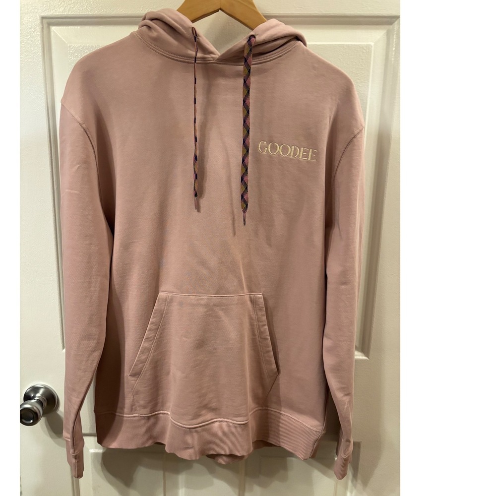 KOTN x GOODEE Collection 1 Hoodie Dusty Rose Pink Pullover Sweatshirt Women S